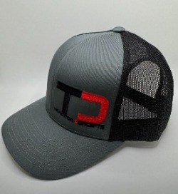 Two-Step Charcoal/Black Snapback Hat